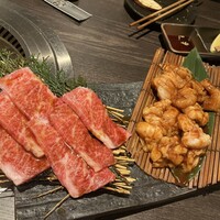 肉匠 牛虎 西中島店 - 250718金　大阪　肉匠 牛虎 西中島店  特選上バラ・上ミノ・トロテッチャン