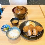 とんかつ神楽坂さくら - ヒレかつ定食