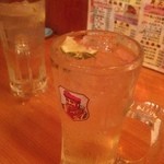 立飲みカドクラ - カドクラハイボール