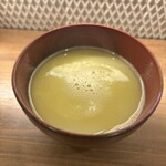 焼き鳥 のあみ - 鶏スープ