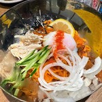 肉匠みちば - 温玉ビビン麺@¥759
