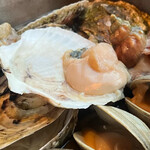 炭や 六根 貝とか酒とか炙りとか - 