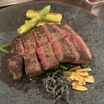 ビーフステーキ ニューカルネ - 本日の厳選　赤身肉ステーキ