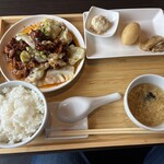 中華料理 一の矢 - 料理写真:回鍋肉ランチ（1,100円）