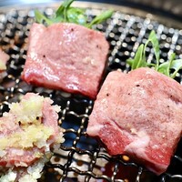 名古屋焼肉きらく - スーパーネギタン塩ときらくのタン