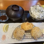 岡本庵 - ヒレと海老カツ