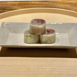 温石 - 鯵の砧巻き