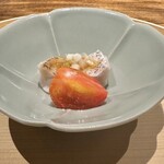 温石 - アカムツとトマトでお口直し