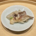 温石 - 神頭烏賊の炙り　柔らかく甘い