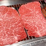 和牛焼肉 伍感 - 松坂牛 焼きしゃぶ ④