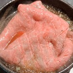 和牛焼肉 伍感 - 松坂牛 焼きしゃぶ ⑥