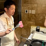 entre nous - いよいよ、焼きです！