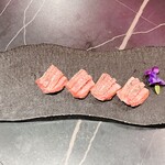 和牛焼肉 伍感 - 特選厚タン塩①