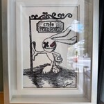 café paro paro - ウサギのグラフィックがかわいい。