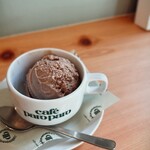 café paro paro - アイスクリーム美味しくて一口食べたら『旨っ』て声でてました（笑）
