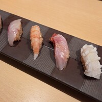 築地青空三代目 大名古屋ビルヂング店 - 小ぶり化したにぎり