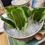 とり八茶屋 - 冷やしピーマン