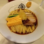 麺屋 侍 - ブラック冷やし中華　1000円