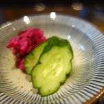 てんぷら天夜一夜 - 美味しいお新香