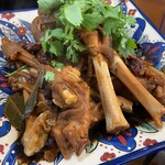 館山美食倶楽部 - (5)羊足（足先）とウイグル縮れ唐辛子の香味醤油煮込み