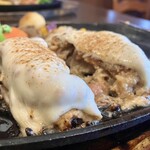 ぱぱばーぐまますいーつ - モッツァレラトッピング