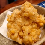 酒ト飯 ヤマダ - トウモロコシかき揚げ