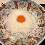 茶寮哲心 - 熟成パルメジャーノがふんだんにかかった『醍醐蕎麦セット』(大盛り)