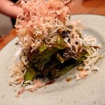 酒ト飯 ヤマダ - ししとうのじゃこあえ