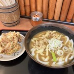 かのや 新宿東南口店 - カレーうどんとかき揚げ