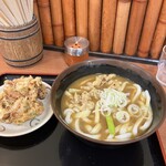 かのや 新宿東南口店 - カレーうどんとかき揚げ