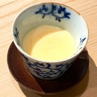 鮓 村瀬 - 梅干しの茶碗蒸し