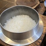 米と焼肉 肉のよいち - 釜炊きご飯