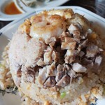 広ちゃん飯店 - 五目とは… カニ身､チャーシュー､卵､エビ､ネギ