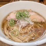 中華蕎麦 さい藤 - 煮干しそば 大盛。