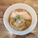 中華蕎麦 さい藤 - 煮干しそば 大盛。