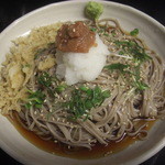 立喰そば きうち - 14-09　梅おろし蕎麦　大盛り