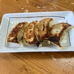 嫁の中華そば - ギョーザセット4個　280円