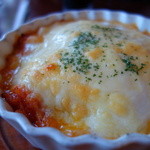 洋食家ふらいと - ほぼドンブリめしでしょう！豪快な海老ドリア（＾＾；