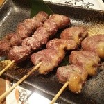 ふく鶴 - 砂肝、ハツ