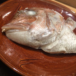 日本料理 太月 - 明石の鯛の酒蒸し