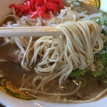 いっぷくラーメン - 麺は細め