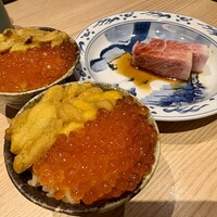 焼うお いし川 - ウニいくら丼