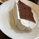 椿屋珈琲 新橋茶寮 - チョコレートシフォンケーキ