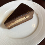 椿屋珈琲 新橋茶寮 - ベルギーチョコレートケーキ