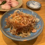 海鮮料理と酒 いくひさ - 酒盗のミョウガ和え　旨い◎