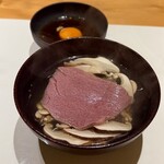 みえ田 - 松茸とシャトーブリアンのお鍋