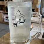 釣宿酒場 マヅメ - ポンス酎ハイ