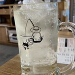 釣宿酒場 マヅメ - りんご酢サワー