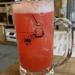 釣宿酒場 マヅメ - すっきりトマトハイ