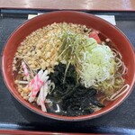 つちや食事処 - 冷やしたぬき蕎麦